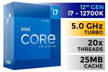 пк комплект: Процессор, Б/у, Intel Core i7, 12 ядер, Для ПК