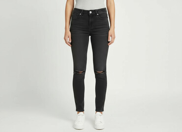 Jeansy: F&F, Jeansy damskie, rozmiar S