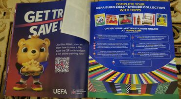 Kolleksiya kartları: Məhsul: UEFA EURO 2024 rəsmi stiker albomu (Topps) ❗️❗️SATILIR❗️❗️ -da lalafo.az — 47 Kolleksiya kartları: Məhsul: UEFA EURO 2024 rəsmi stiker albomu (Topps) ❗️❗️SATILIR❗️❗️ — 47