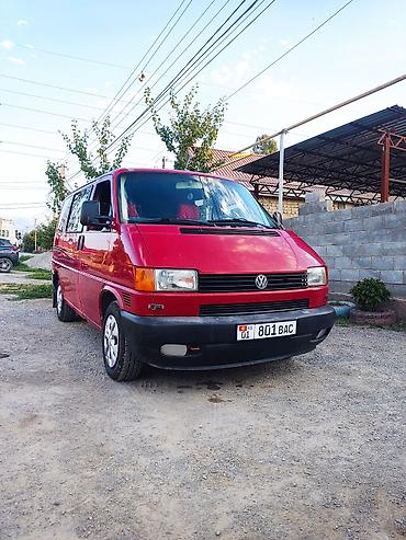 раф читири: Volkswagen Transporter: 1997 г., 2.4 л, Механика, Дизель, Минивэн — 1