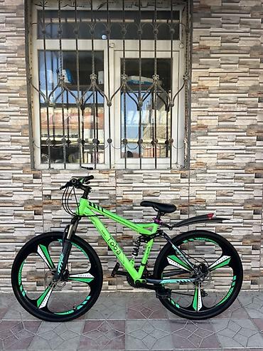 velosiped satisi gence: Dağ velosipedi – ECOBIKE (yaşıl) - Karkas: alüminium alaşımlı — 2