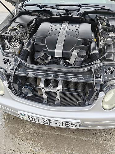 w211 duman: Mercedes-Benz E-Class (W211) sedan - Kuzov: 4 qapılı sedan, gümüşü — 6