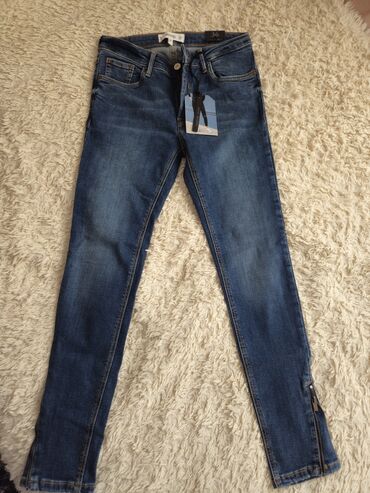 женские джинсы 28 размер: Скинни