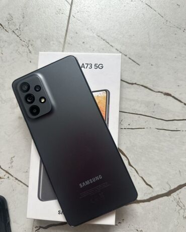 samsung s10 цена в баку: Samsung Galaxy A73 5G, 128 GB, rəng - Qara, Sensor, Barmaq izi, İki sim kartlı