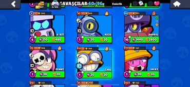 Video oyunlar üçün aksesuarlar: Brawl Stars oyun hesabı - Profil adı: TK | Ghost Light - Kupa: 9437 — 5