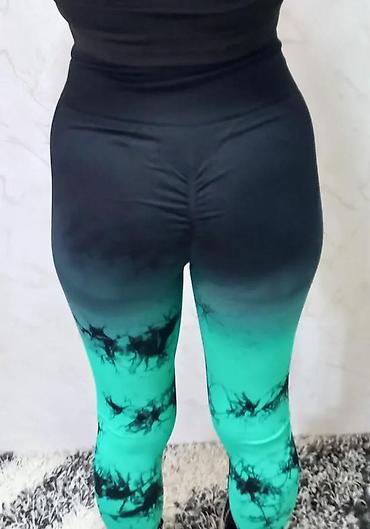 Helanke, biciklistički šortsevi: Ženske sportske helanke visokog struka - Model: duge helanke sa — 2