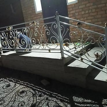 Изготовление перил: Изготовление перил Материал: Кованное железо, Наружные, Бесплатный замер — 99