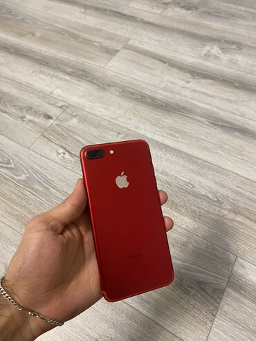 iphone 8 işlenmiş qiymeti: IPhone 7 Plus, 128 GB, Qırmızı, Barmaq izi