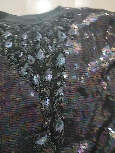 pull: Ženska bluzica sa šljokicama - Materijal: čitava površina prekrivena — 1