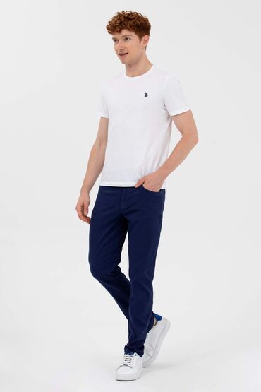 продаю в связи переездом: Мужские брюки, Us Polo Assn, Новый, цвет - Синий, Бесплатная доставка