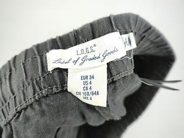 daichmann klapki: H&M L.O.G.G., Spodnie materiałowe damskie, rozmiar 2XS — 4