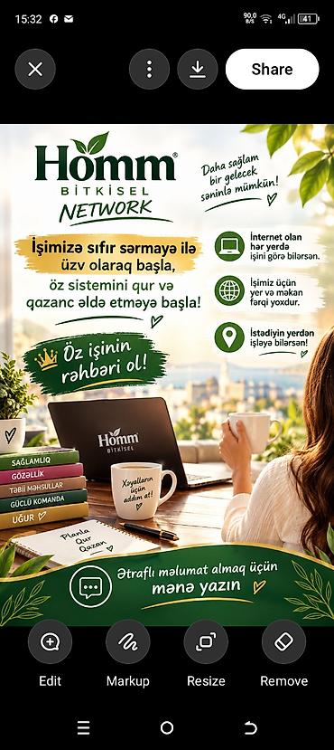evdən operator isi: Kosmetoloq tələb olunur, Faiz, Təcrübəsiz, Təlim — 1