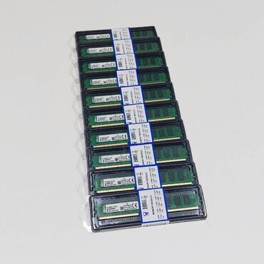 Operativ yaddaş (RAM): Operativ yaddaş (RAM) Kingston, 4 GB, 1333 Mhz, DDR3, PC üçün, Yeni — 4