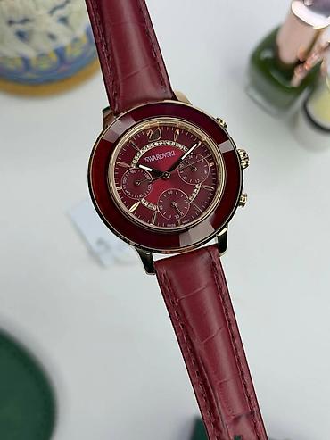 Yeni, Qol saatı, Swarovski, rəng - Qırmızı