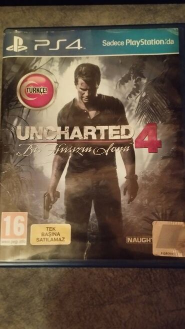 lalafo playstation 3: Ps4 Uncharted 4 disk İdeal vəziyyətdədir barter var