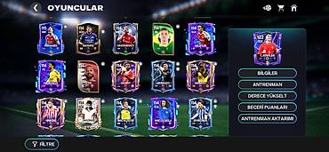 ramsey: FC Mobile hesabı – güclü heyət və zəngin kolleksiya - Ümumi güc: GEN — 8