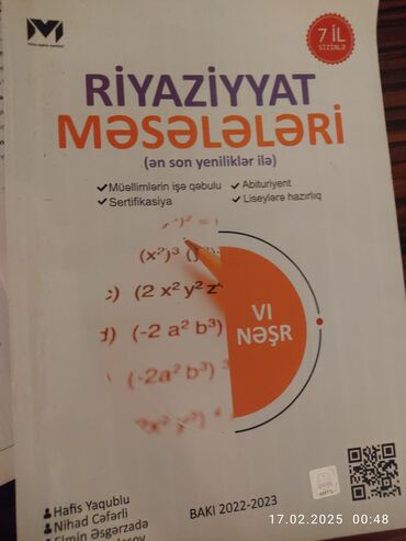 Riyaziyyat: MHM riyaziyyat meseleleri