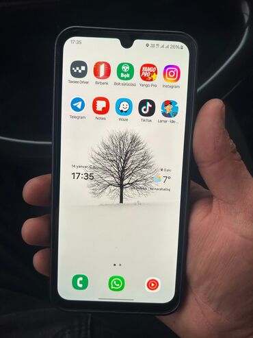 Samsung: Samsung Galaxy A15, 128 GB, rəng - Yaşıl, Sensor, Barmaq izi, Simsiz şarj