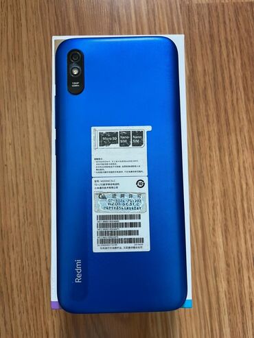 z flip 4: Xiaomi, Redmi 9A, 64 ГБ, цвет - Синий, 2 SIM