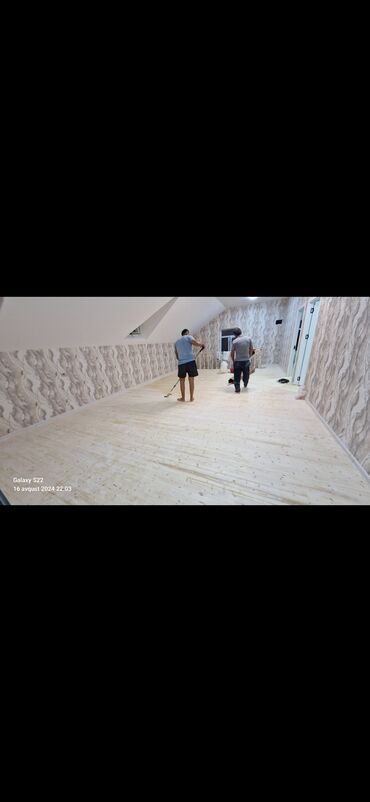 Döşəmə işləri: Salam pol parket dikt laminat vurulmasi ve temiri ve silfofkasi her — 12