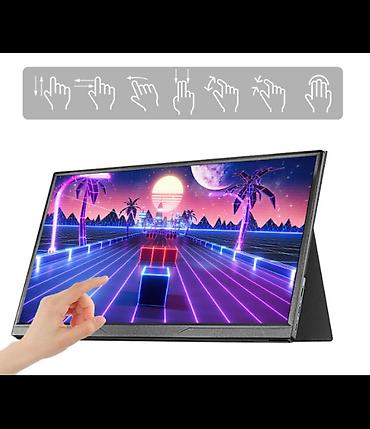 switch oled: ﻿Портативный сенсорный монитор 15.6" дюймов с IPS-экраном ﻿- — 3
