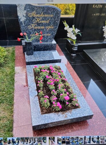 бусы на заказ: Hər növ məzar daşlarının sifarişi qəbuı olunur.çatdırılma quraşdırılms