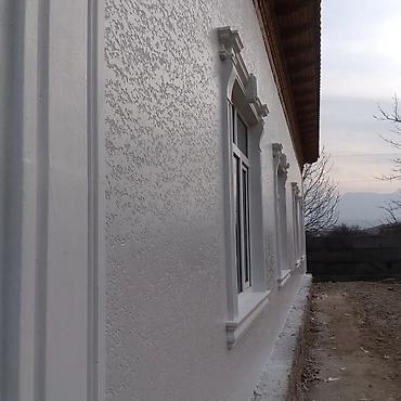 Фасадные работы: Фасад жидкий травертин 1000 сомдан 1300 сомгача туникафон жумуш — 11