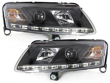 CRNI LED DEVIL EYES FAROVI OSRAM AUDI A6 C6 (7) | Crni tuning