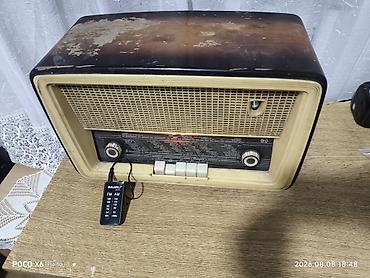 ipod mp3 player: RR 230 Retro lampaški radio prijemnik Ei Niš sa eksternim FM/AM — 4