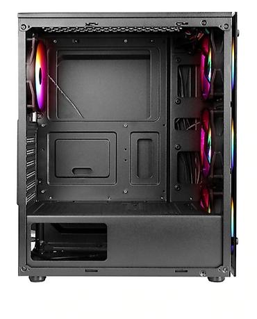 ucuz pc kasa: ZEIRON Z-master X100 orta ölçülü PC korpusu – ARGB ventilyatorlu, şüşə — 3