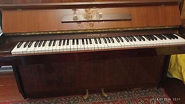 elektron pianolar: Akkustik pianino – “Rostov-Don” upright modeli - Korpus: tünd — 2