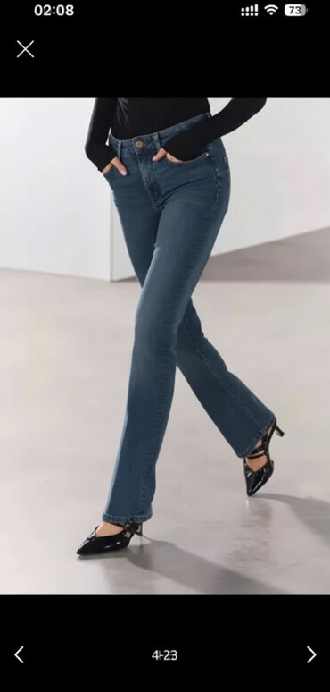 Krasofkalar və idman ayaqqabıları: Zara jeans şalvar -da lalafo.az — 1 Krasofkalar və idman ayaqqabıları: Zara jeans şalvar — 1