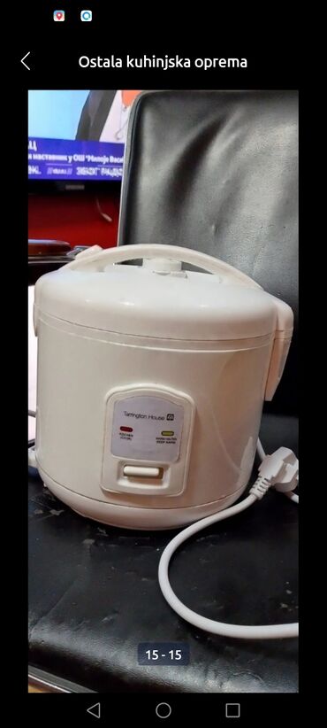 Ostali kuhinjski aparati: Friteza na paru idealna za pripremu Povrća. Pirinča ili drugih na lalafo.rs — 1 Ostali kuhinjski aparati: Friteza na paru idealna za pripremu Povrća. Pirinča ili drugih — 1