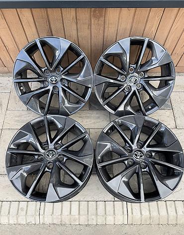 Литые Диски R 17 Toyota, Комплект, отверстий - 5, Б/у
