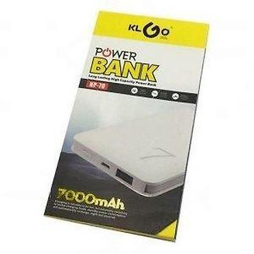 bezocne slusalice: Eksterna baterija -70 7000mAh NOVO. Opis proizvoda: Power bank — 3
