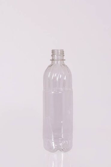 баклашки: Бутылка ПЭТ, баклашка объем 0.5л с крышкой из первичного сырья ПЭТ