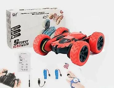 plavi kaputi: Auto Kaskader na Pokret Ruke i Daljinski - Crveni 🚗 Stunt 360 Auto — 1