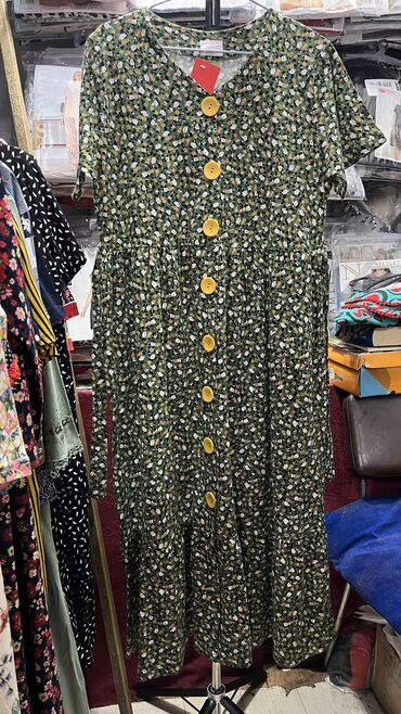 Халаты: Летний халат 100%хлопок. Размеры 42 до 60 Адрес: рынок Орто-Сай — 13