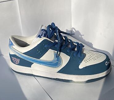 туфли 40: Мужские кроссовки, 41, Nike, Б/у, цвет - Синий — 2