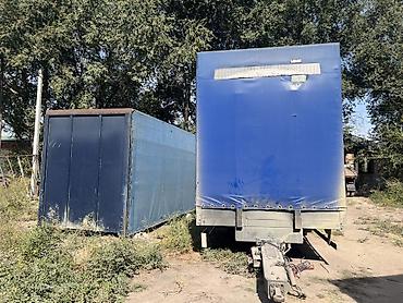 Прицепы и полуприцепы: Тентованный прицеп (мешок) длина 7.70 мосты бпв 17.5 год 2003 цена — 2