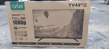 smart tv: Новый Телевизор Artel Led 43" FHD (1920x1080), Бесплатная доставка, Доставка в районы