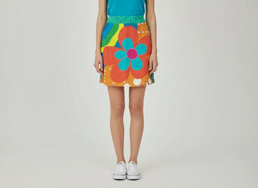 spódnice asymetryczne midi: Desigual, Spódnica damska, rozmiar S