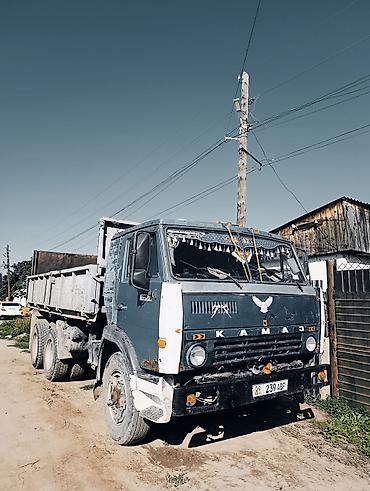 bwb e34: Самосвал КАМАЗ 6x4 - Кузов-самосвал с высокими бортами, задняя — 2