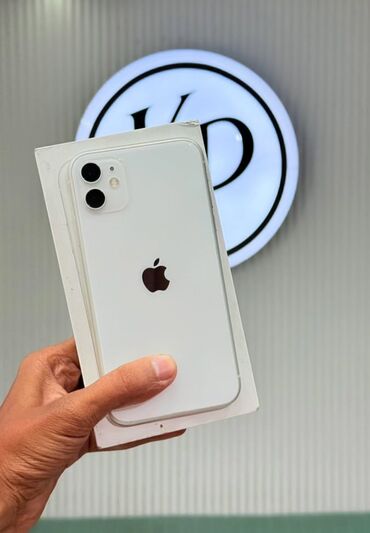 телефон fly ff282: IPhone 11, 128 GB, Ağ, Zəmanət, Kredit, Barmaq izi