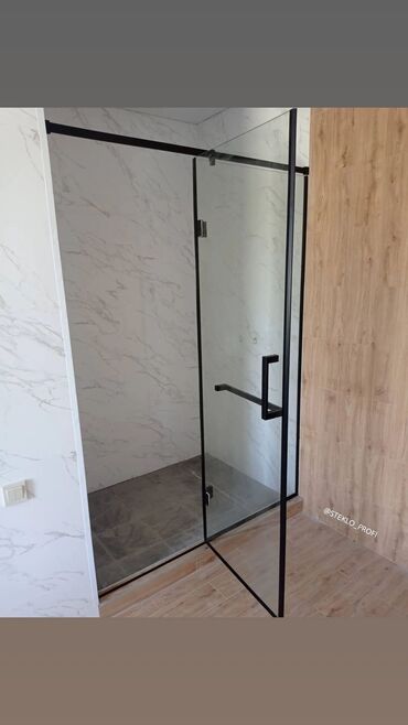 Душевые перегородки и ограждения: Душевые перегородки душевые перегородки Бишкек стеклянные — 14