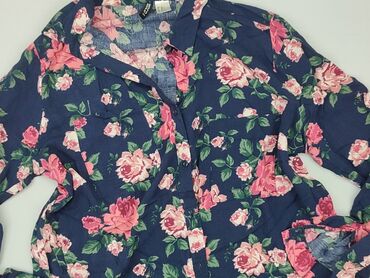 bluzki damskie długi rekaw: Shirt, H&M, L (EU 40), condition - Very good