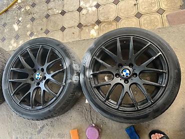 wing: Комплект колес BMW: литые диски + шины - Диски: черные — 4