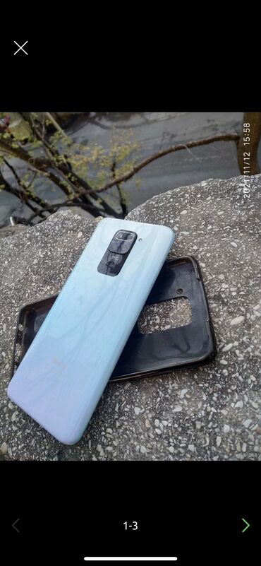 телефон fly fs518 в Азербайджан | FLY: Xiaomi Redmi Note 9 | 4 ГБ цвет - Голубой | Отпечаток пальца, Face ID