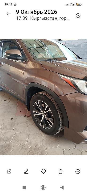 Продажа авто: Toyota Highlander: 2018 г., 3.5 л, Автомат, Бензин, Кроссовер — 4