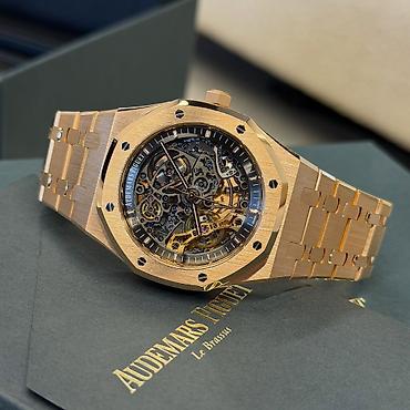 золотой ранет: Audemars Piguet Royal Oak Double Balance Wheel Openworked. • Часы — 2
